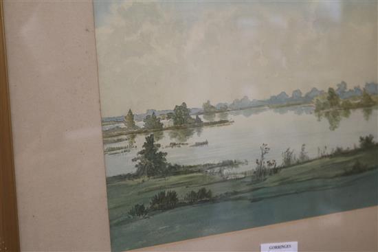 F. Ward 1929 River landscapes 9 x 13ins